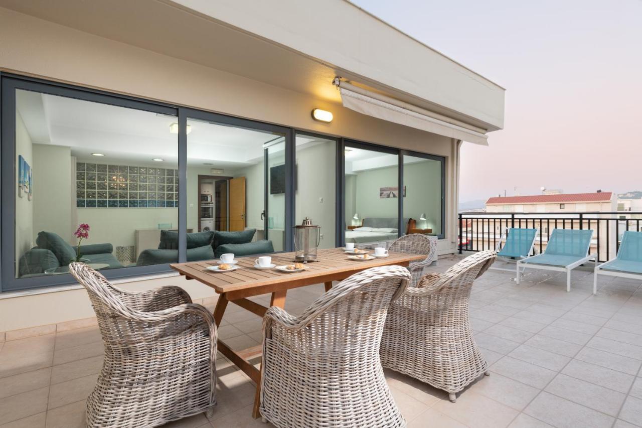 Stefan'S City Loft Hriszí Aktí Haniá Kültér fotó